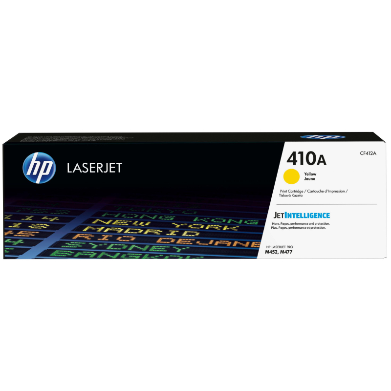 Картридж лазерный HP 410A CF412A жел. для CLJ Pro M452/MFP M47 489843