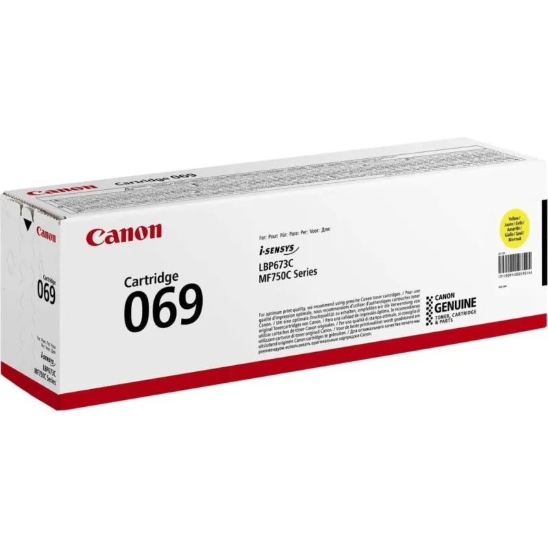 Тонер-картридж Canon CRG 069 Y (5091C002) 2123735