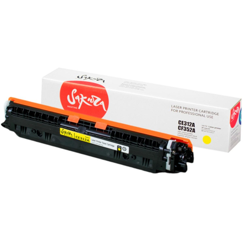 Картридж лазерный универсальный Sakura CE312A/CF352A жел. для HP M175A/M275 1898445 SACE312A/CF352A