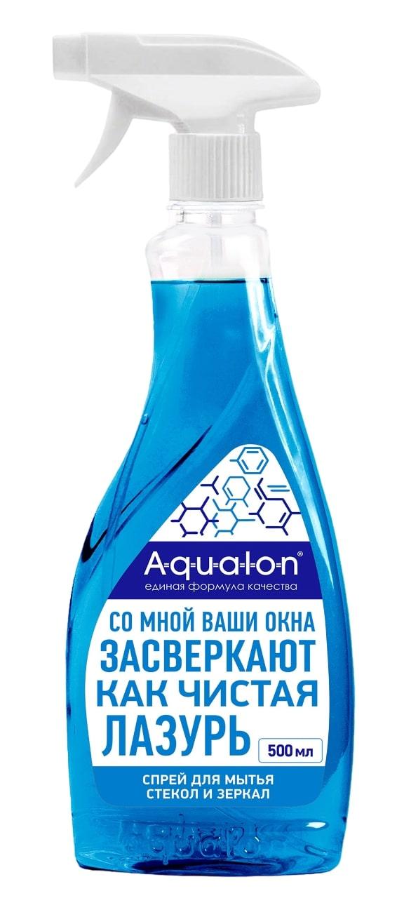 Средство для стекол и зеркал АQUALON Лазурь, 500 мл Аквалон 1779333 207054