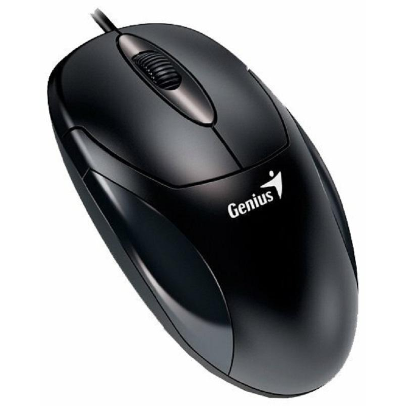 Мышь компьютерная Genius Xscroll V3, оптическая, 1000 DPI, 1.5 м, черный 1603527 31010021400