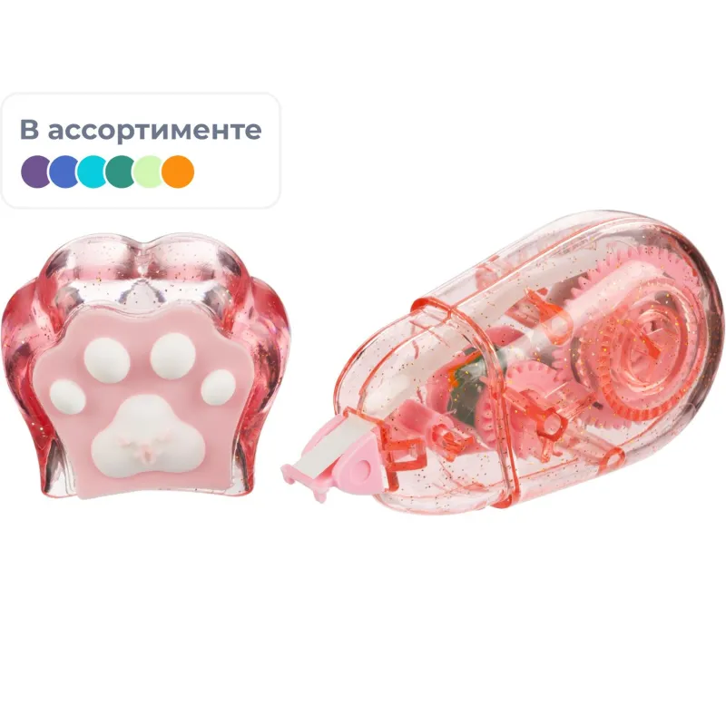 Корректирующая лента M&G 5ммx6м,корп из полистирола,цв в асс,блист ACT75172 2115663