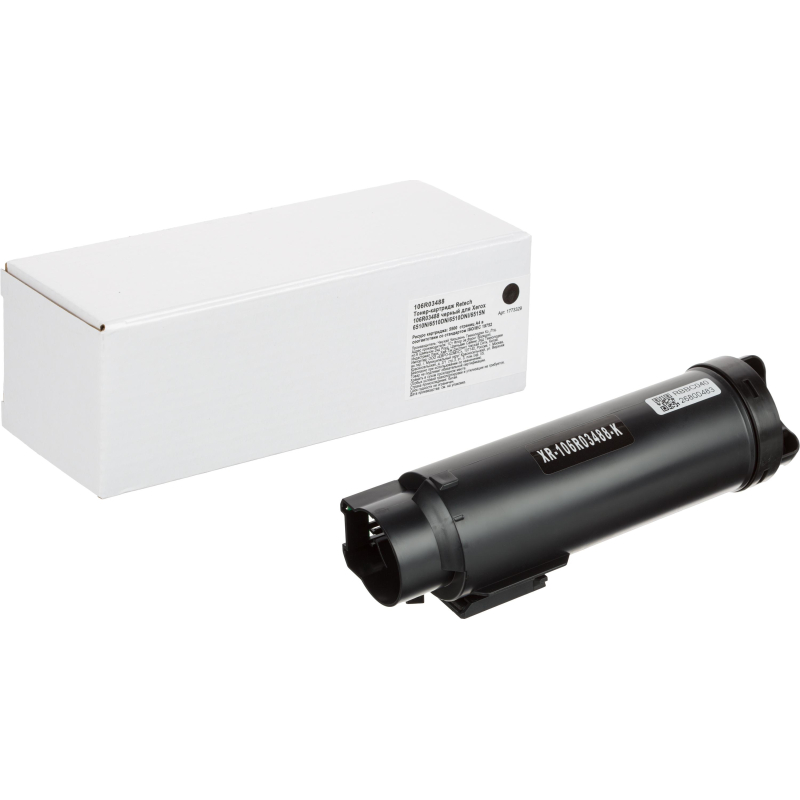 Тонер-картридж Retech 106R03488 чер. для Xerox 6510N/6510DN/6510DNI/6515N 1773329