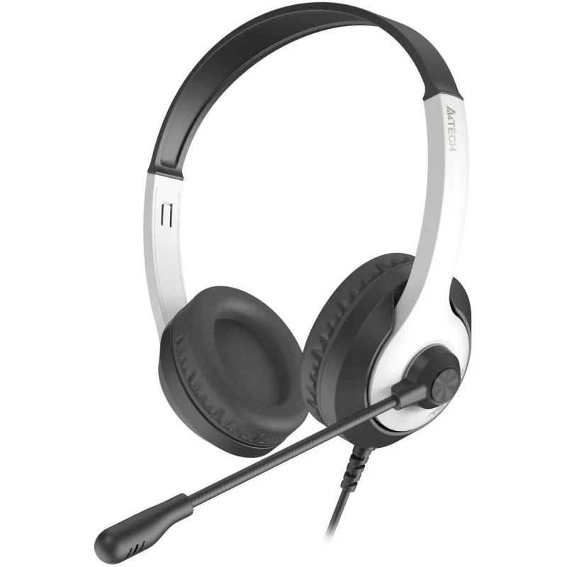 Гарнитура A4Tech Fstyler (FH100U (PANDA)) белый/черный 2м накладные USB 1729851