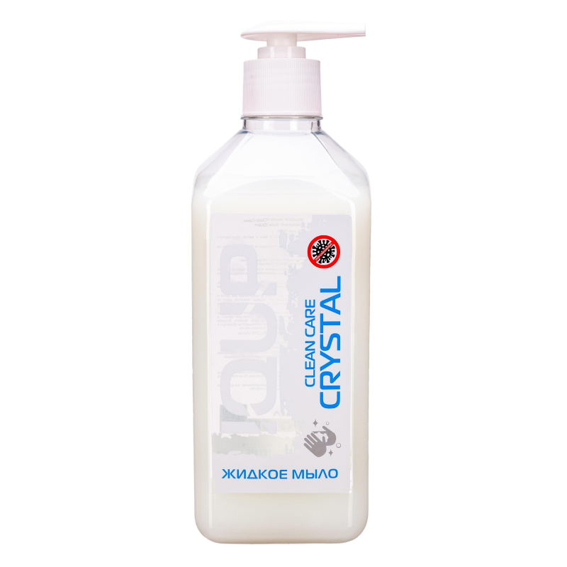 Мыло жидкое IQUP Clean Care Crystal ПЭТ помпа-дозатор 1л 1573497 стандарт 1000