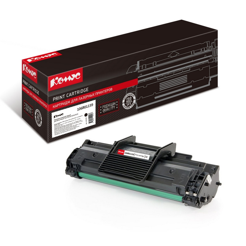 Картридж лазерный Комус 106R01159 чер. для Xerox Phaser3117/3122 855538