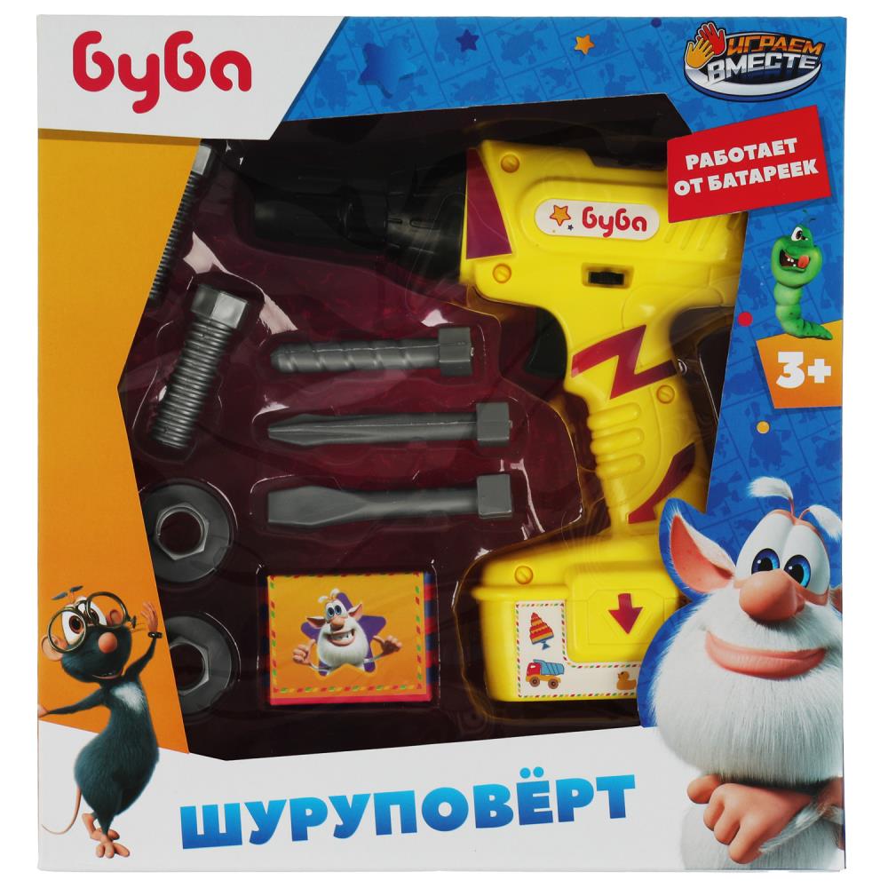 Шуруповерт детский Буба Играем Вместе 2109K467-R