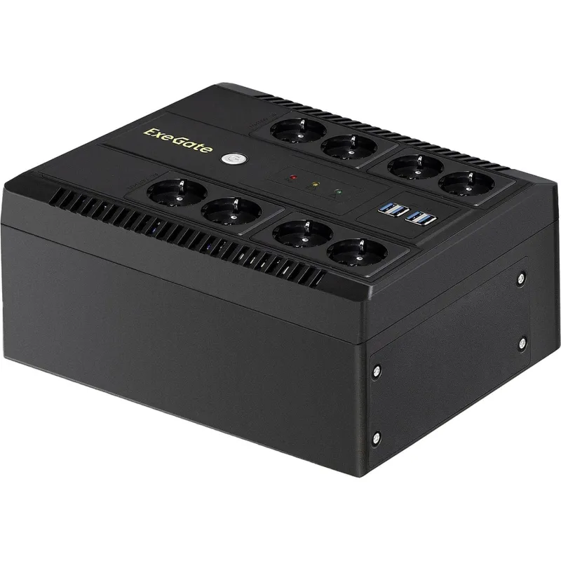 ИБП ExeGate NEO NNB-1000 лин-инт, 1000ВА/650Вт 8xEURO+4USB(EX293855RUS) 2120910