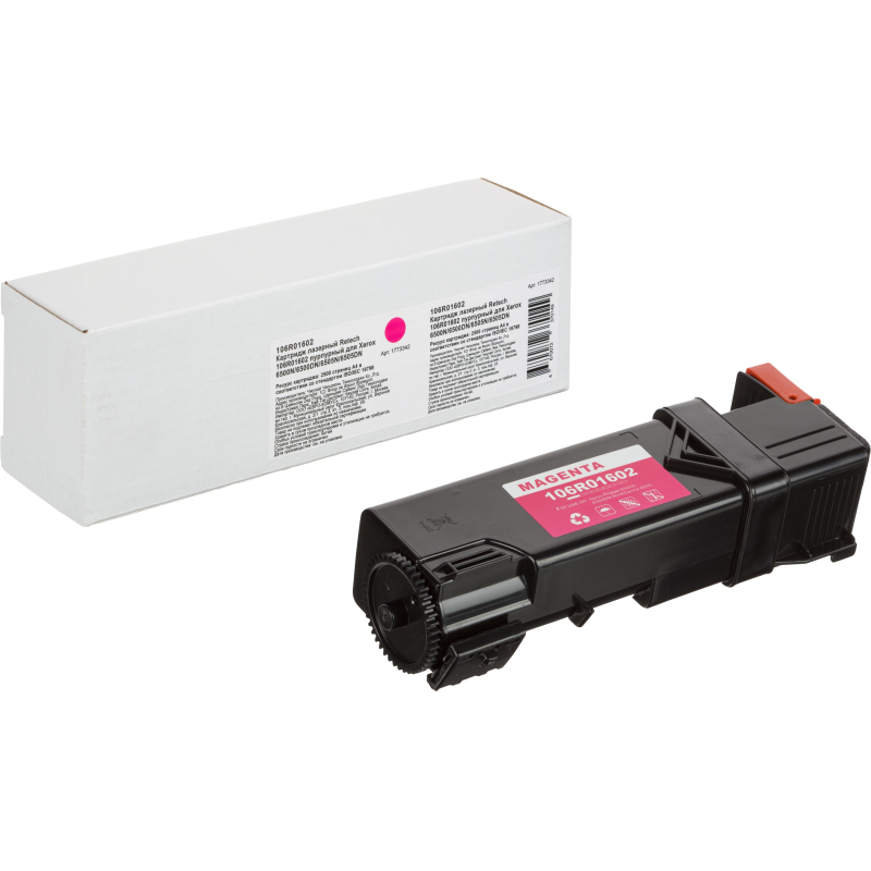 Картридж лазерный Retech 106R01602 пур. для Xerox 6500N/6500DN/6505N/6505DN 1773342