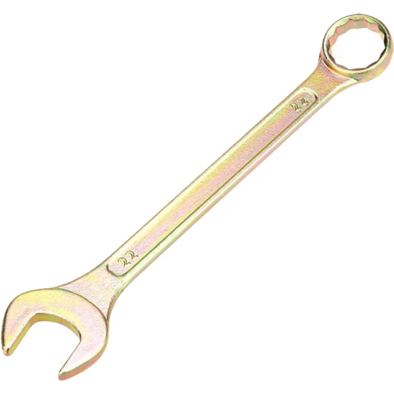 Ключ комбинированный 22мм, желтый цинк REXANT 12-5814-2 2381319