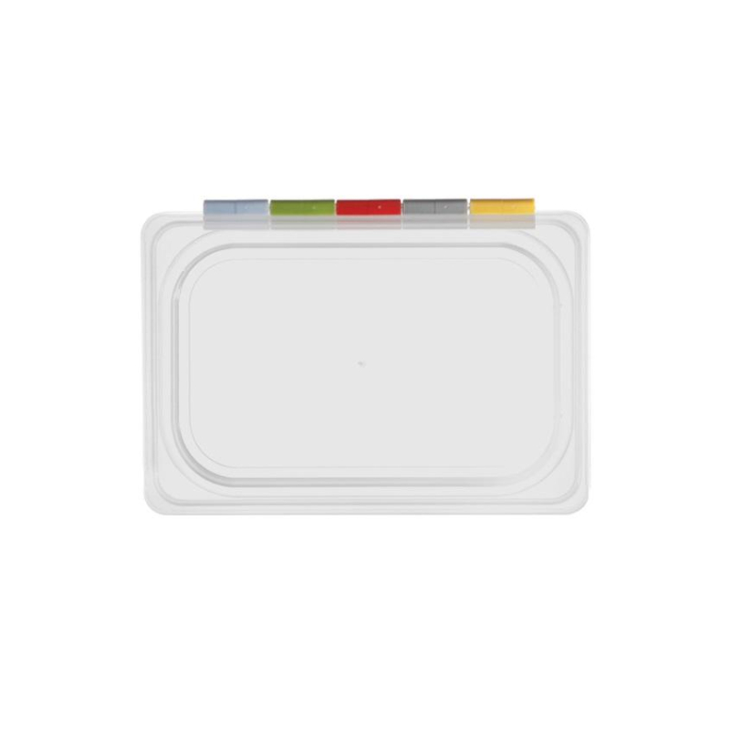Крышка для гастроемкости Restola полипроп 176х162 1/6, прозрачн, 422102201 1823960