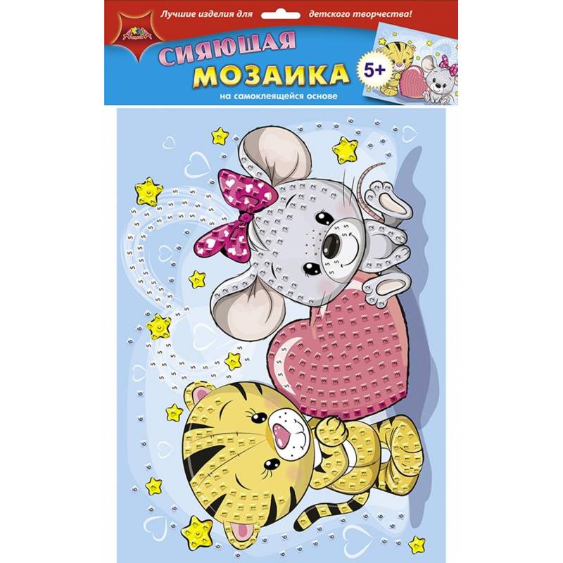 Набор для изготовления мозаики Апплика Милашки С2258-22 1284973