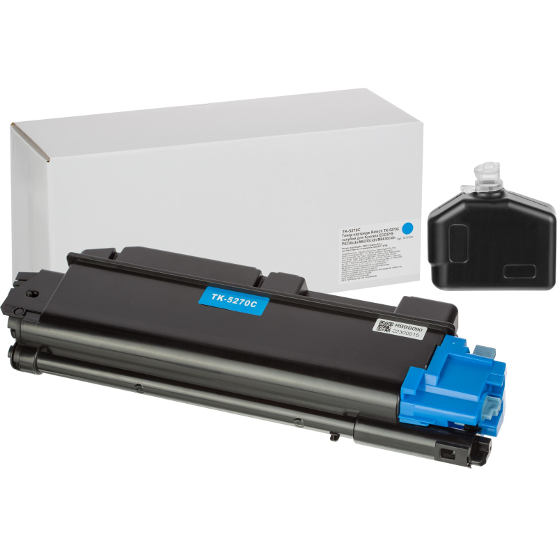 Тонер-картридж Retech TK-5270C гол. для Kyocera P6230/6630 1617618