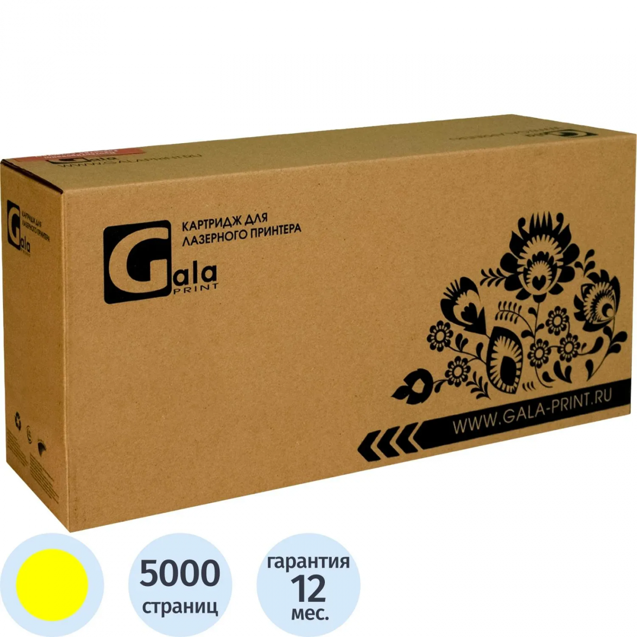 Тонер-картридж GalaPrint TK-5370Y жел. д/Kyocera PA3500cx/MA3500cix 2438419 GP_TK-5370Y_Y