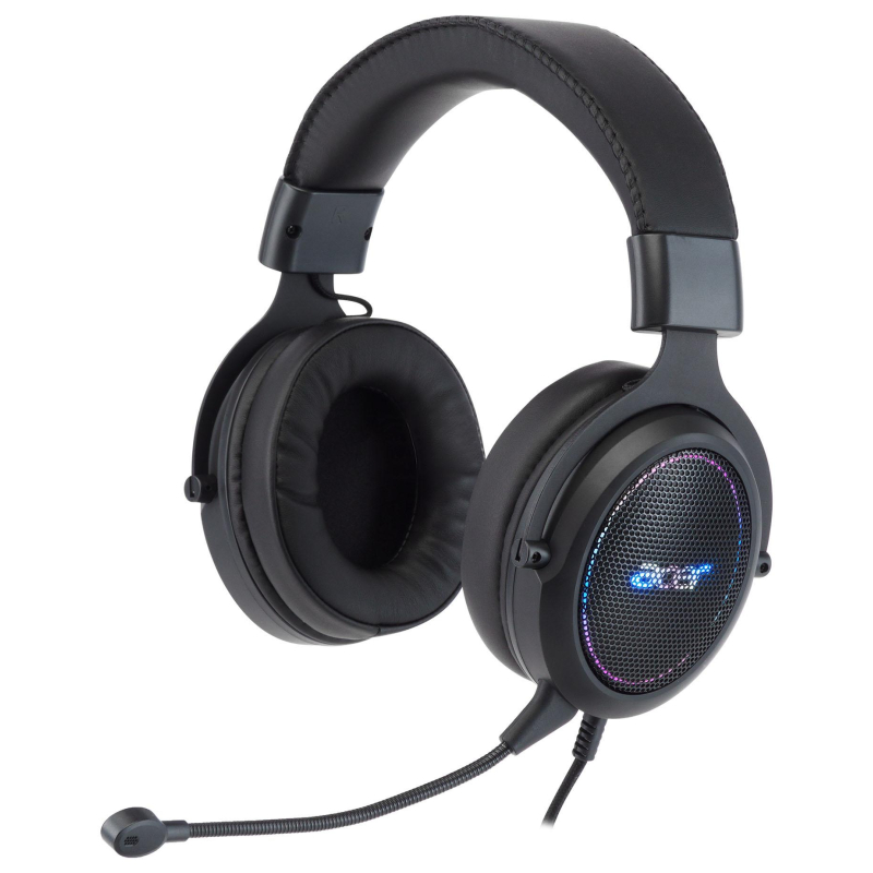 Наушники с микрофоном Acer AHW120 черный 2.1м USB (ZL.HDSCC.01C) 1802659