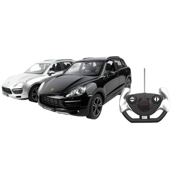 1:14 Porsche Cayenne Turbo, пластмассовая радиоуправляемая машина Rastar 42900