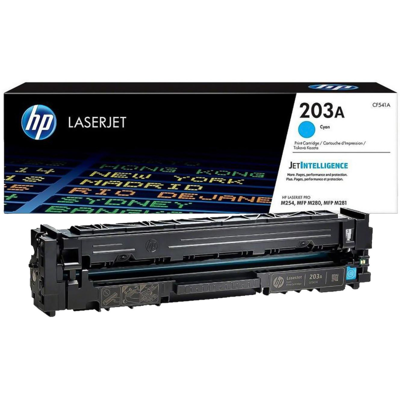 Картридж лазерный HP 203A CF541A гол. для CLJ Pro M254 MFP M280/281 770028