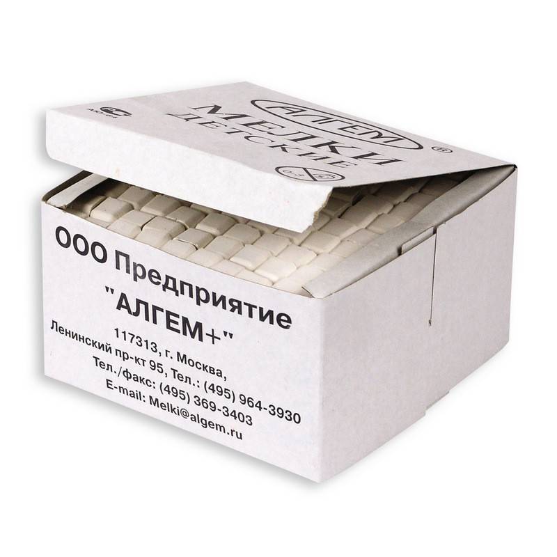 Мел Алгем белый 100 штук 72902