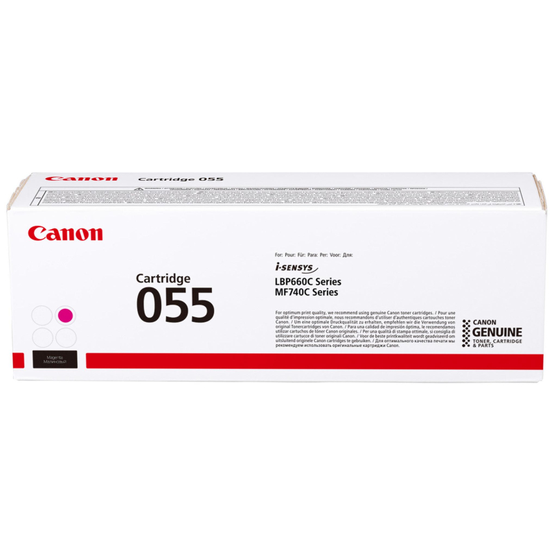 Картридж лазерный Canon 055 M 3014C002 пур. для MF746Cx/LBP664Cx 1054936