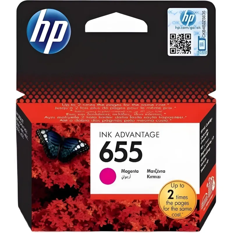 Картридж струйный HP 655 CZ111AE пурп. для DJ Ink Advantage 3525/4625/5525 267184