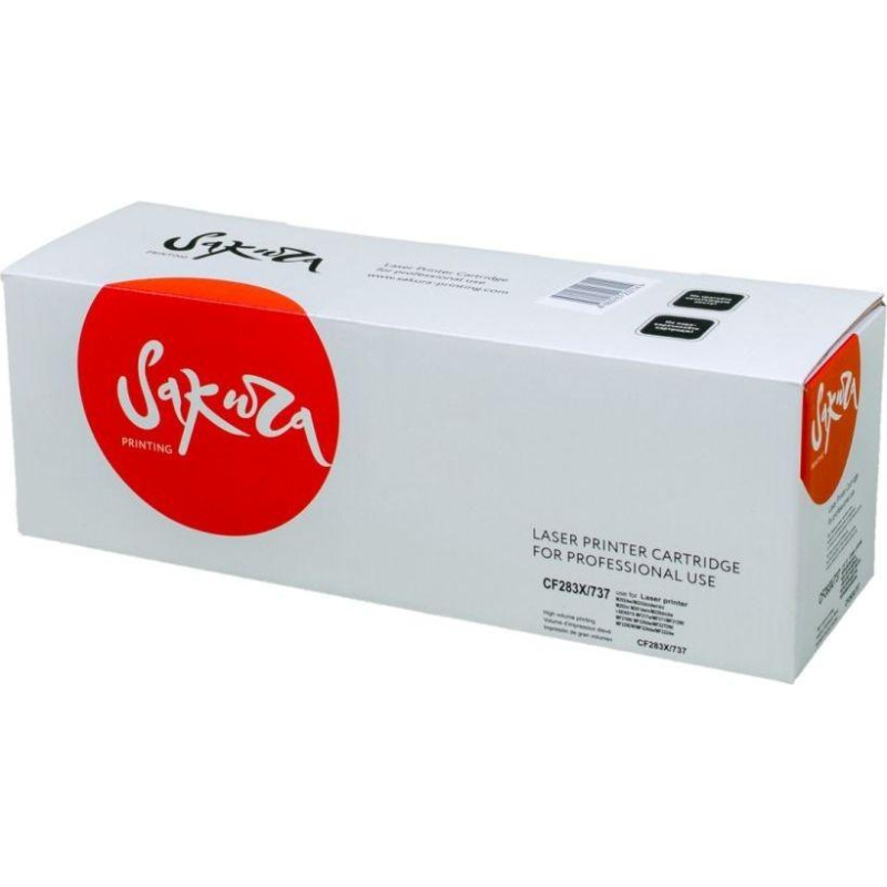 Картридж лазерный универсальный Sakura CF283X/737 чер. для HP/Canon 1660351