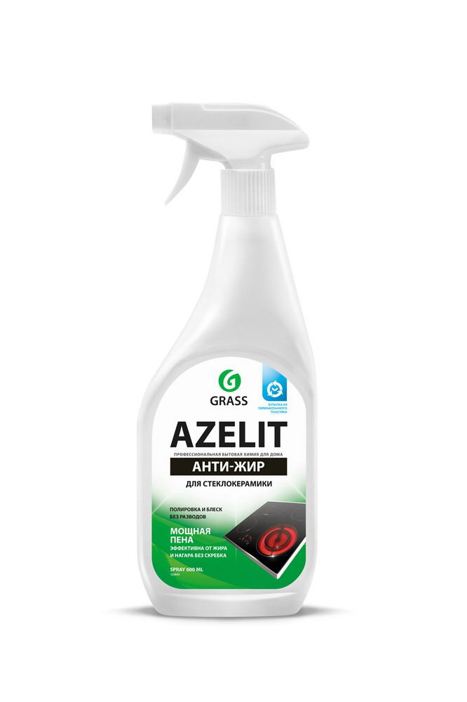 Средство GraSS Azelit Анти-жир для стеклокерамики 600мл 125642