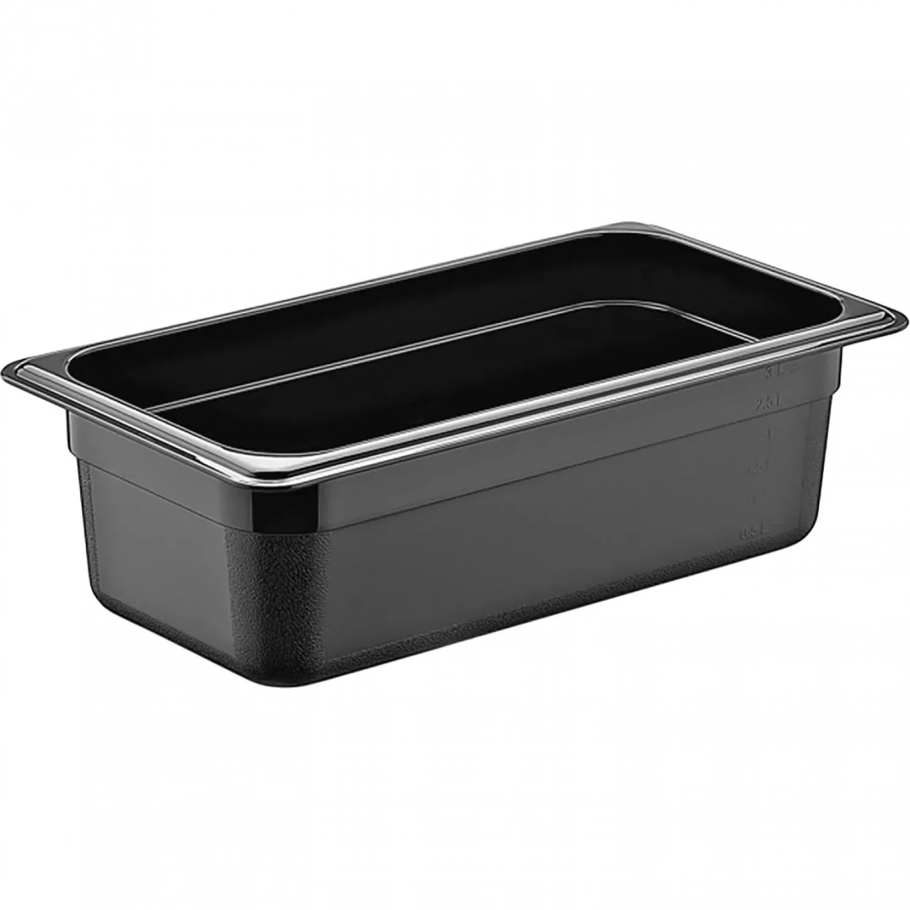 Гастроемкость 1/3 h=100 мм. 3 л. п/п черная GP, 76763 Gastroplast 2341628