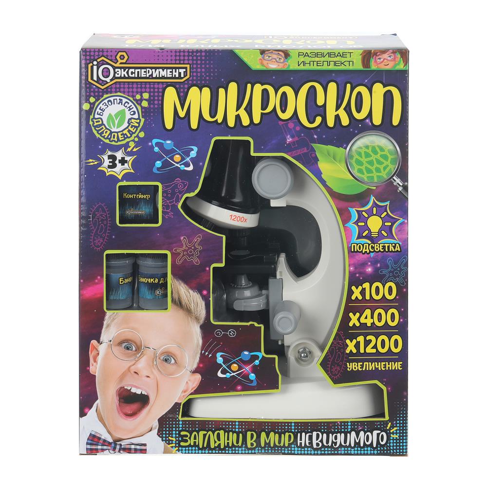 Игрушка опыты с микроскопом Играем Вместе ZY1238279-R