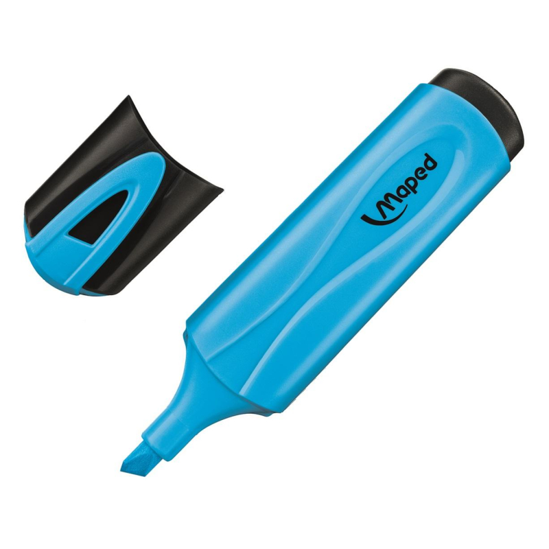 Маркер текстовыделитель Maped FLUO PEP S CLASSIC 1-5 мм голубой 742530 1612920