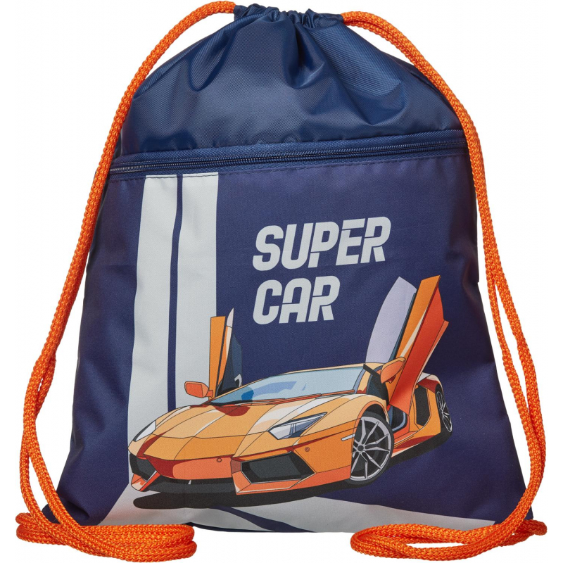 Мешок д/обуви №1Schoo Super car 330x420 мм, карман, МО-20-2 №1 School 1369327
