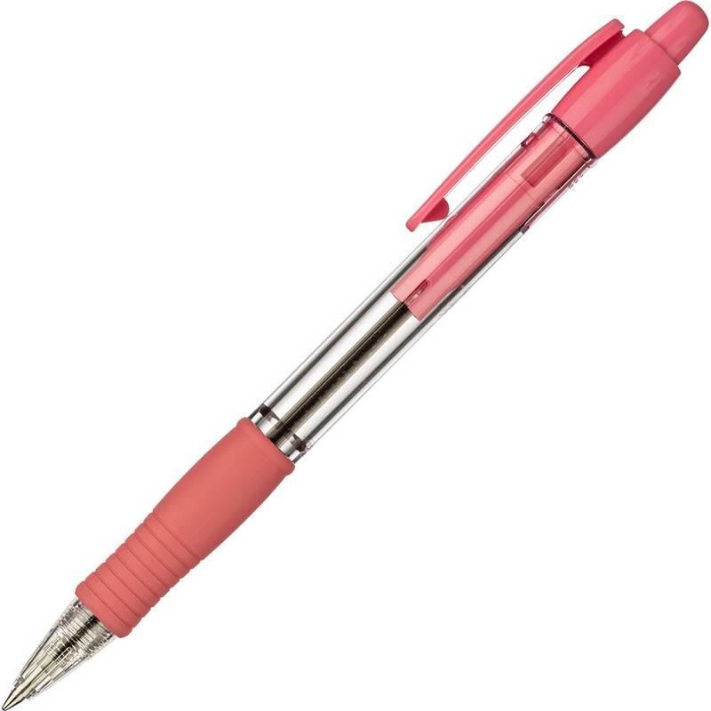 Ручка шариковая автоматическая Pilot Super Grip BPGP-10R-F P синяя (толщина линии 0.22) 1023158