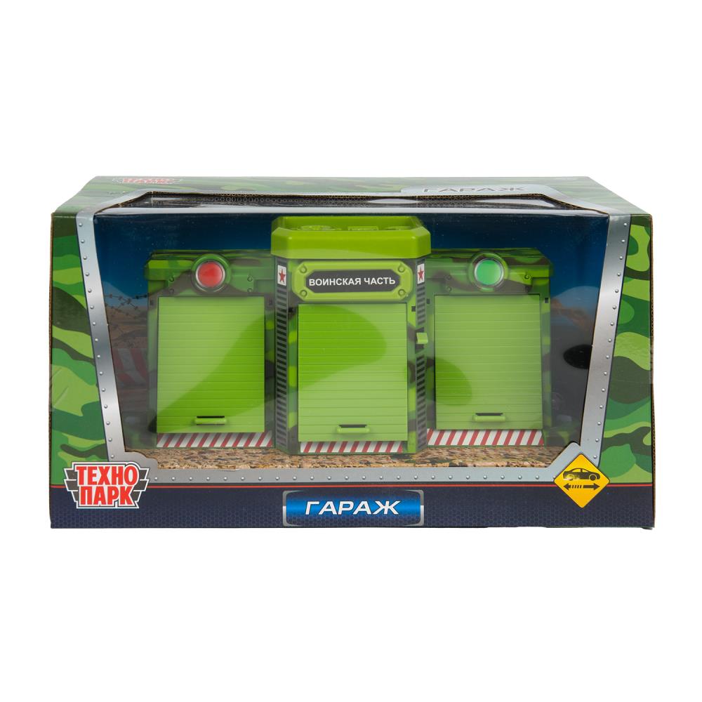 Игрушка ворота+1 Военная машинка Технопарк GATE-24-1XCAR-MIL