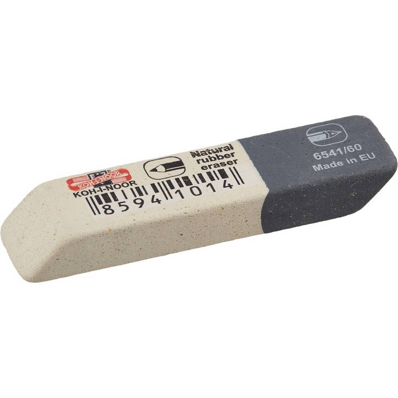 Ластик Koh-I-Noor 6541/60 каучуковый 56x14x7 мм 29850