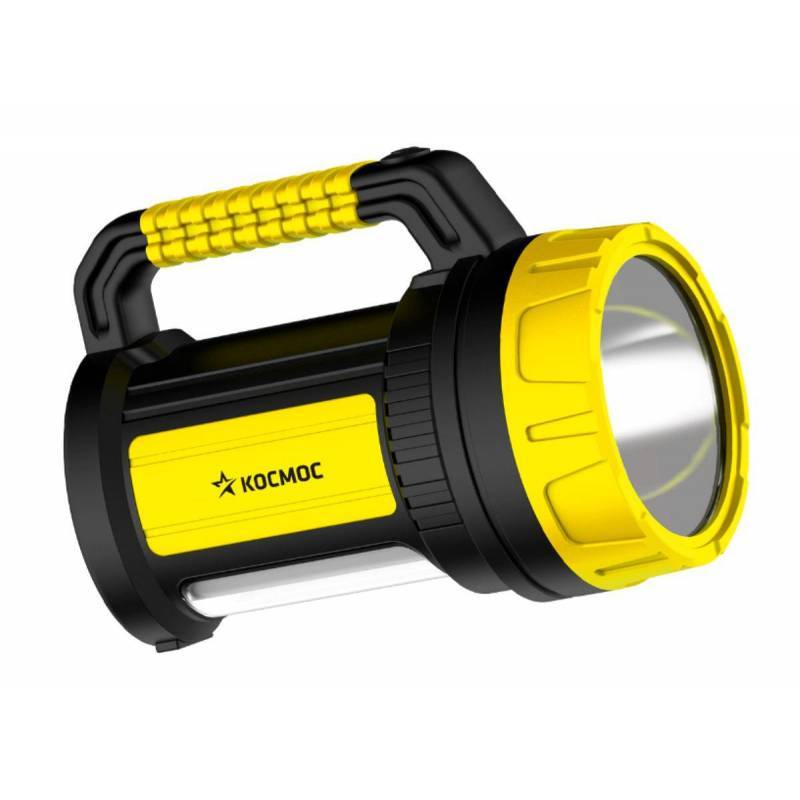 Фонарь светодиодный акк. КОСМОС KOCAc2005W_Ex 5W LED,бок.пан.10Вт,3 реж,з/у 1326894