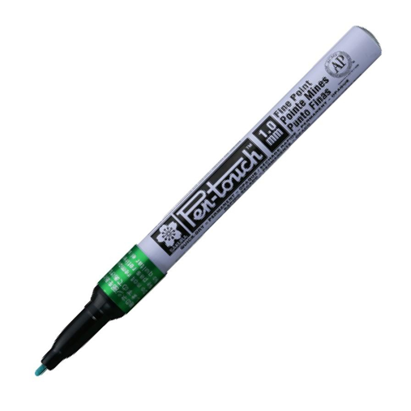 Маркер лаковый Sakura Pen-Touch 1 мм зеленый XPMKA#29 1568325