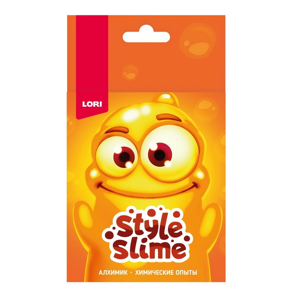 Набор для экспериментов LORI Химические опыты Style Slime Жёлтый Оп-099
