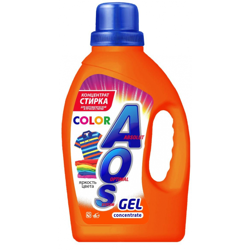 Гель д/стирки AOS Color 1,3кг 1462073 634-3