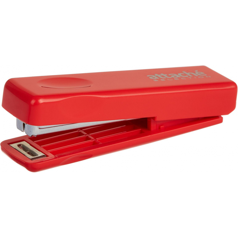 Степлер Attache Selection PSR1010-1 (№10) до 10 лист. пластик, красный 1271890