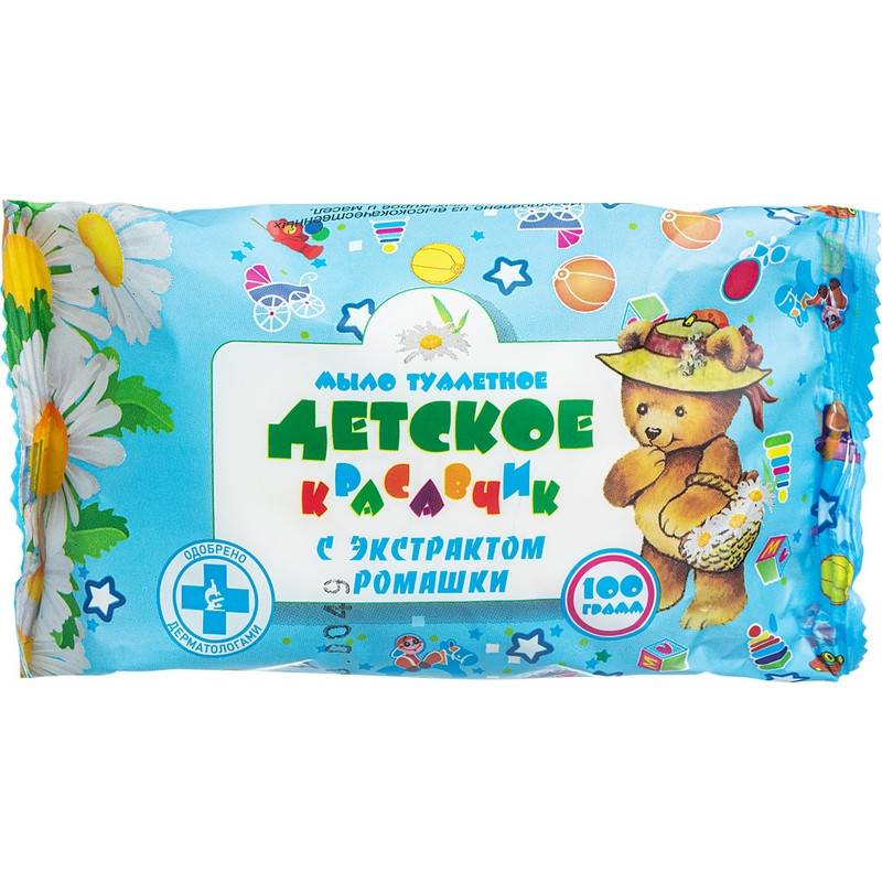 Мыло туалетное Меридиан Детское с экстрактом ромашки 100 г 1144815