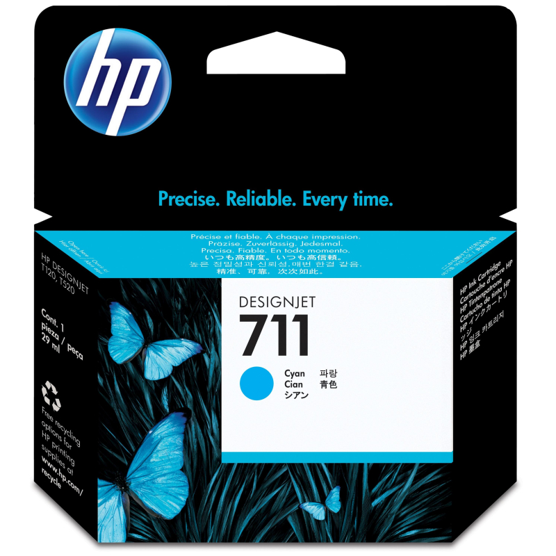 Картридж струйный HP 711 CZ130A гол. для DgnJ T120/520 316326