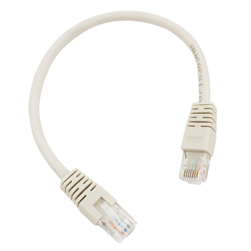 Патч-корд UTP Cablexpert PP6U-0.25M кат.6, 0.25м, серый 1124791