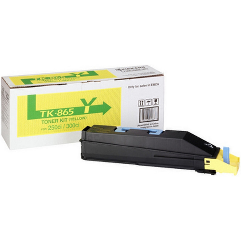 Тонер-картридж Kyocera TK-865Y жел. для TASKalfa 250ci/300ci 227721 1T02JZAEU0