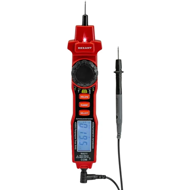 Мультиметр -пробник цифровой R8211 REXANT (13-3125) 2219203