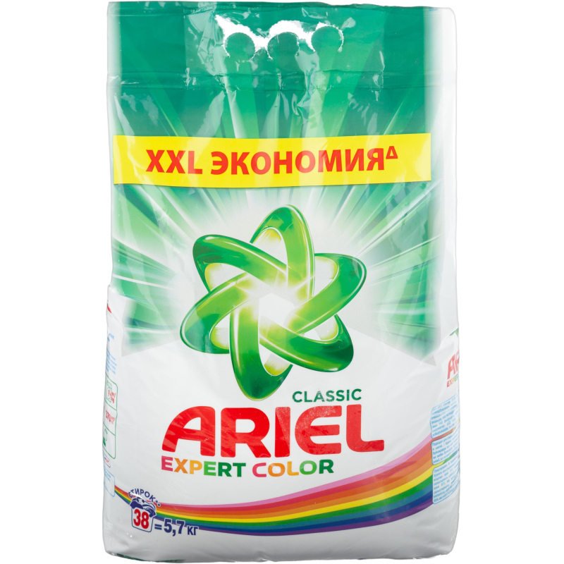 Порошок стиральный Ariel автомат Expert Color, 5.7кг 1745238