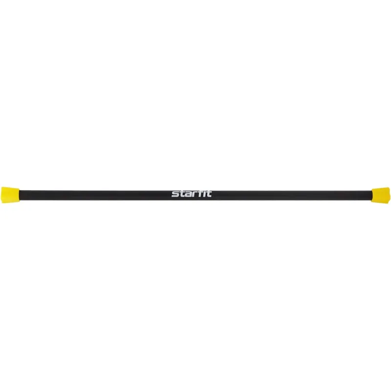 Бодибар STARFIT BB-301 2 кг, неопреновый, черный/желтый,УТ-00019807 1610082