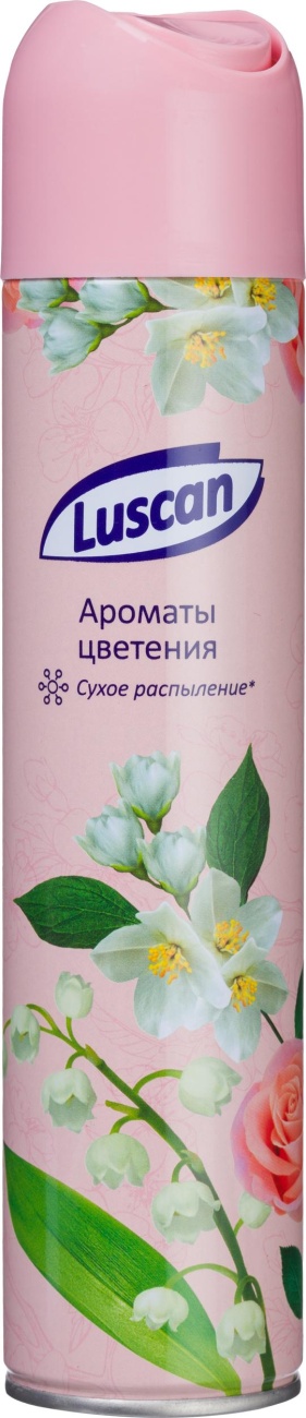 Освежитель воздуха Luscan 330мл Ароматы цветения сухое распыл 1563992