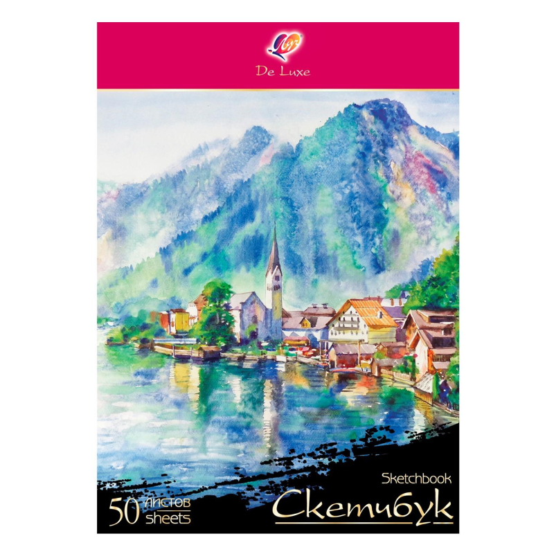 Скетчбук Луч De Luxe А4 50л 32С 2084-08 1619274