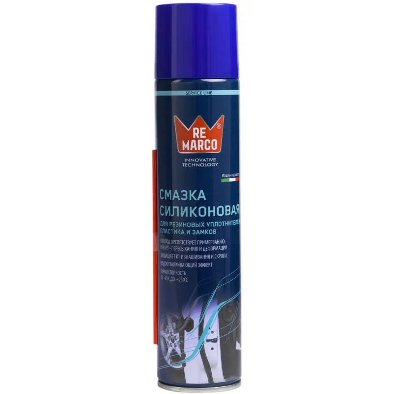 Смазка универс. силик. SILICONE OIL (от -40 до +250С)300 мл RE MARCO RM-748 2226359