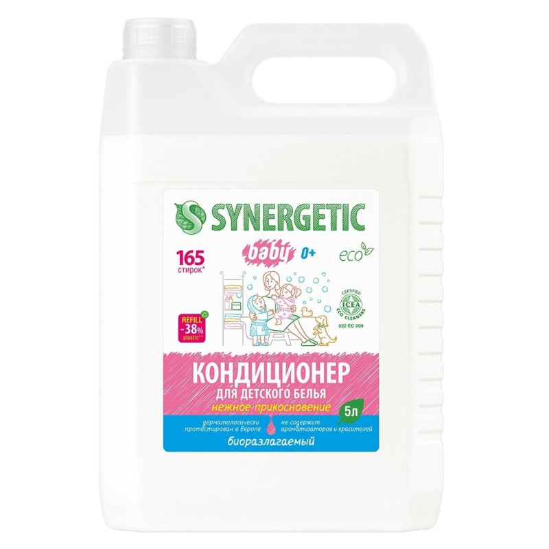 Кондиционер д/белья Synergetic Нежное прикосновение 5л 110502 1654157