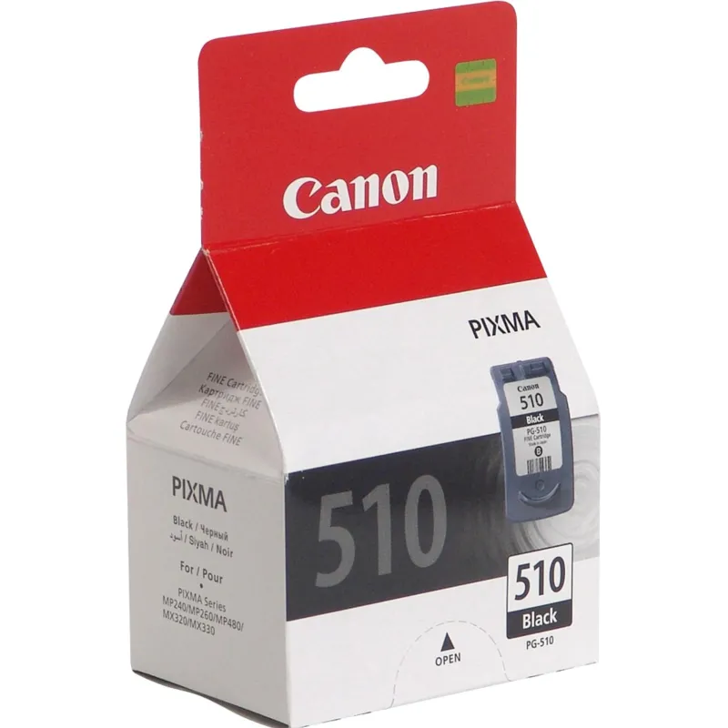 Картридж струйный Canon PG-510 (2970B007) чер для МР240/250/260/270/490/230 134260